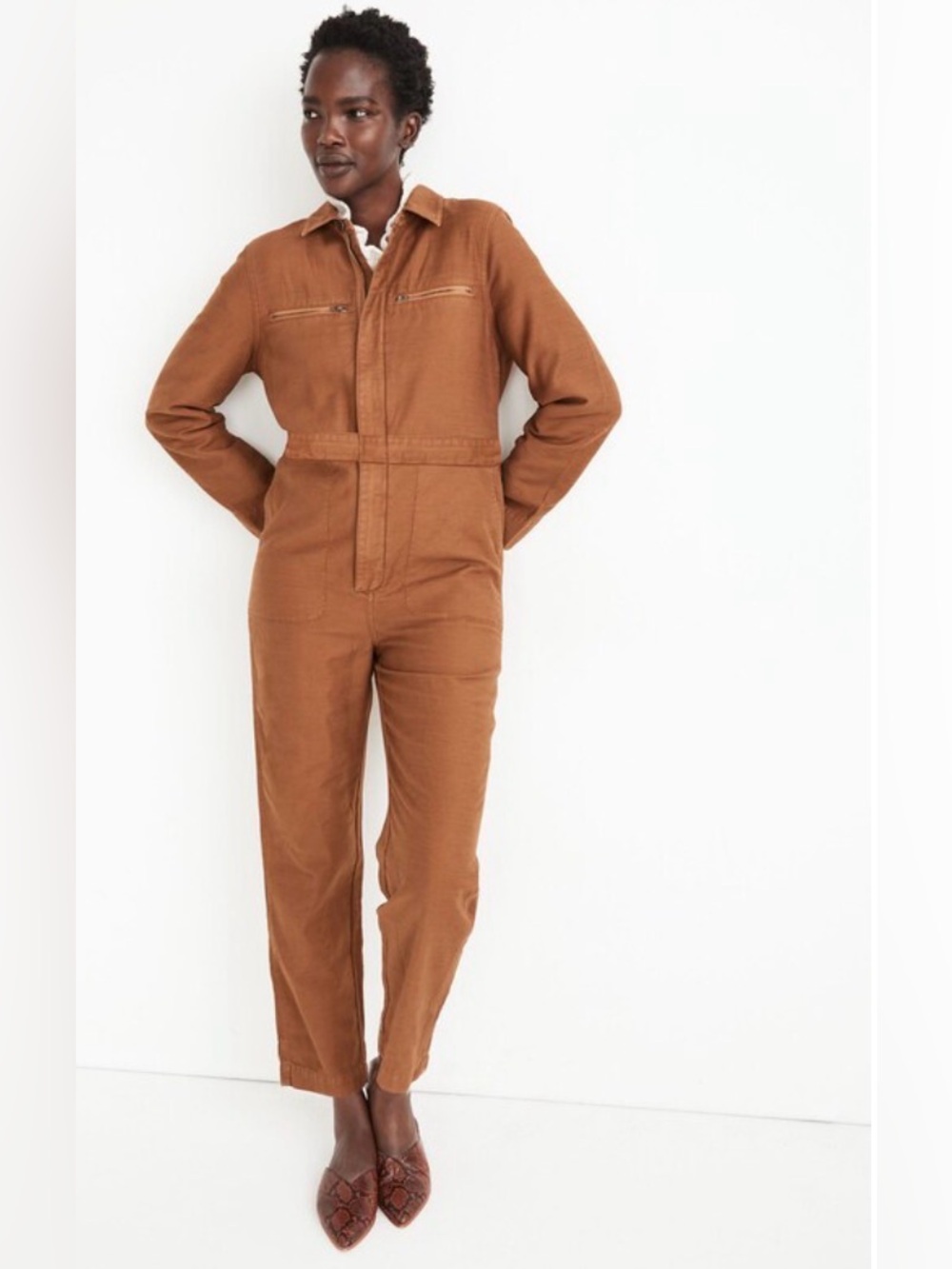 Madewell overall utility jumpsuit